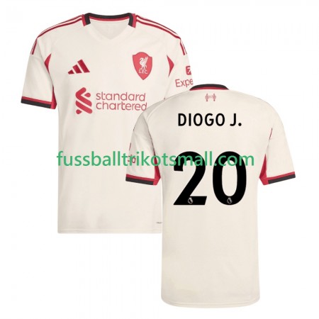 Fußballtrikots Liverpool Diogo Jota 20 2025-2026 Kurzarm Auswärts-trikot kaufen